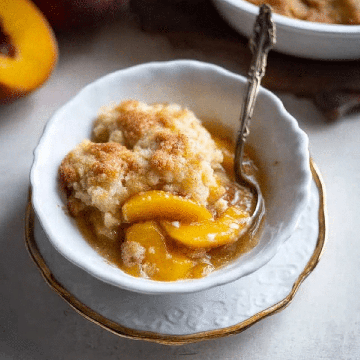 Peach Dumplings